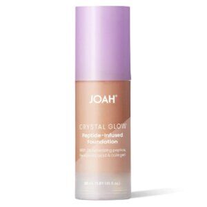 JOAH Crystal Glow Peptide-Infused Foundation + Primer - Med - MC060